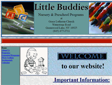 Tablet Screenshot of littlebuddiespreschool.com